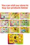 5-Piece Educational Children's Bultak Jigsaw Puzzle Set1 14x20 Cm (BT 1-5) - 8