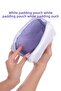 حقيبة مكياج بيضاء مملوءة متوسطة الحجم MISSHA White Padding Pouch - 4