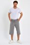 Men's Regular 100% Cotton Linen Look Capri Dc204 - 2