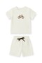 Baby Boy Suit Bicycle Embroidered 2-Piece Suit