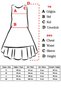 Women's Burgundy Sleeveless Skirt Frilly Dress ARM-18Y001156 - 5
