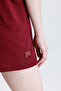 Burgundy Loose Fit Unisex T-Shirt 100% Cotton Crew Neck Solid Color T-Shirt - 7
