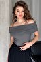 Pack of 3 Madonna Collar Sleeveless Corded Fabric Ribbed Knit Blouse - 4