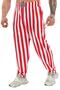Loose Fit Striped Cotton Sweatpants Gym Pants Big Sam 877