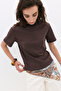 Basic Kısa Kollu T-Shirt - 3