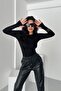 Pack of 2 Women's Finger Detailed Long Sleeve Shaping / Sculpting Flexible Basic Bodysuit - 2
