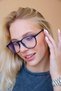 Avatea Matt Navy Blue Light Protective Glasses - 4