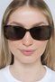 Greta Leopard Green Sunglasses