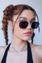 Viva Silver Black Sunglasses - 2