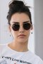 Sakarca Gold Brown Sunglasses - 3