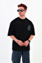 Mighty Fall-Oversize T-Shirt |   Back Printed – Minimal Chest Patterned Unisex Tshirt - 7