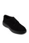 Genuine Suede Black Casual Men's Shoes - 7