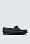 Genuine Leather Navy Blue Marine Men's Boat Shoes