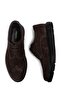 Genuine Suede Brown Comfort Casual Men's Shoes - 4