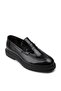 Genuine Leather Black Loafer Men's Shoes