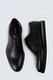 Genuine Leather Men's Black Daily Shoes - 4