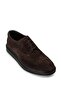Genuine Suede Brown Comfort Casual Men's Shoes - 7