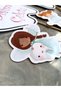 5 Piece Pink My First Tooth Came Out Tooth Wheat Girl Ornament Set Cake Toothpick Large Size - 4