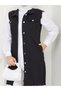 Women's Hijab Pocketed Stylish Comfortable Soft Denim Vest Sleeveless Jacket Vest Women - 5