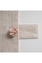 Libera Double Duvet Cover Set 100% Organic Cotton Linen Süzene Embroidered Cream-Terra 200x220 Cm - 6