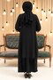 Efsun - Evening Dress - Black - Fhm628 - 5