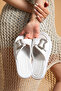 Shiny Stone Buckle Women's Non-Slip Soft Orthopedic Sole Daily Slippers - 2