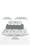 100% Cotton Lidia Indigo Single Pique Set 160 X 230 cm - 5