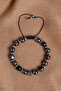 Certified Coffee Eye Agate - Hematite Zircon Natural Stone Bracelet - 2