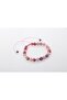 Pink Quartz, Pink Opal, Gold Routine Quartz, Genuine Jemen Eye, Rhodochrosite, Kunzite Bracelet B905 - 3