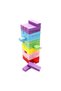 Colorful Large Size Natural Wooden Balance Game Tower Game 54 Piece Colorful Toy Jenga - 2