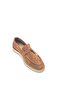 Comfortable and Stylish Genuine Leather Suede Women's Loafer – Saraç Embroidered Eva Sole - 3