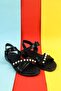 Girls' Sandals Bead and Ribbon Detailed Velcro Flexible Sole Slippers