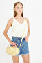 Neka Butter Yellow Charm Gift Patent Leather Hand, Arm and Shoulder Bag - 8