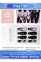 24Pcs Extra Long Nail Stickers Star & Moon Pattern Fake Nails Night Sky Wearable Nail Kit - 4