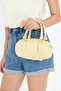 Neka Butter Yellow Charm Gift Patent Leather Hand, Arm and Shoulder Bag - 4