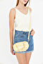 Neka Butter Yellow Charm Gift Patent Leather Hand, Arm and Shoulder Bag - 5