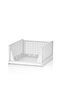 3 Pieces Multi-Purpose Sliding Shelf Inside Wardrobe Clothing and Home Accessory Organizer Movable Shelf "White" - 7