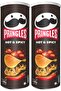 Hot & Spicy Flavour - Potato Chips - 165 G Each, Pack Of 2 Cans