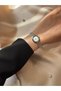 Retro Minimal Bead Cord Vintage Women Wrist Watch