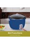 3L Electric Rice Cooker, 1000W, Cook/Steam/Warm 3-in-1 Functions, Nonstick Inner Pot, Extendab - 5
