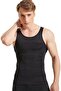 Fitform Women's Breast and Belly - Men's Athlete Corset - (BLACK) 2 Pieces - 3
