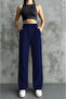 Women's Double Crepe Lycra Velcro Closure Palazzo Trousers 1103 - 3