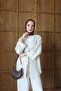 Kimino Suit with Hijab Pants Beige - 5