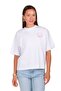 Good Things Boxed Fit Women's T-Shirt White C590 - 2