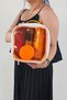 Orange Color Transparent Skin Care and Makeup Bag - 8