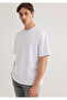 Crew Neck White Basic T-Shirt Loose Fit / Loose Relaxed Fit 0612518 -620