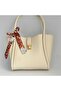Large Bag with Gold Detail + Gift Scarf - 5