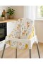 100% Cotton Baby Child High Chair Cushion Karaca Yellow - 2