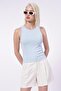 Blue Basic Strap Women's Undershirt Sh253 - 2