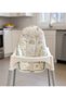 Cotton Baby Child High Chair Cushion Brown Rainbow Green